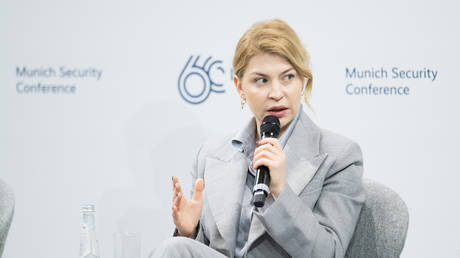 FILE PHOTO: Former Ukrainian deputy PM Olga Stefanishina