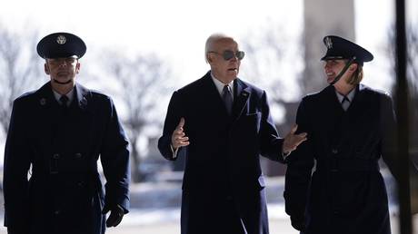 FILE PHOTO: Former US President Joe Biden on January 20, 2025.