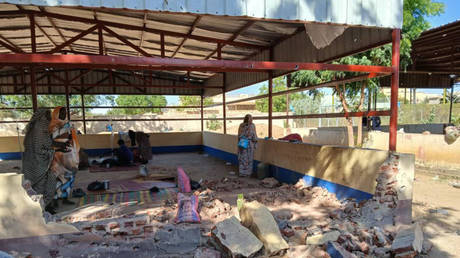 FILE PHOTO. Saudi hospital after a missile attack in El Fasher, North Darfur, Sudan, December 13, 2024.