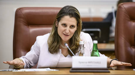 Chrystia Freeland.