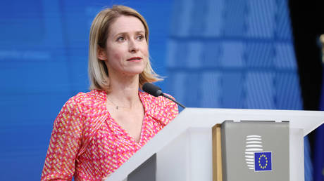 EU foreign policy chief, Kaja Kallas.