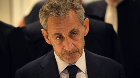 Former French president Nicolas Sarkozy.