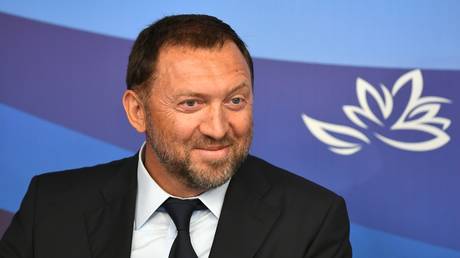 Russian businessman Oleg Deripaska.