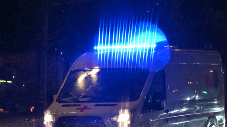 FILE PHOTO: An ambulance in Russia in 2022.