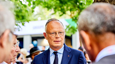 FILE PHOTO. Former French Prime Minister Edouard Philippe.