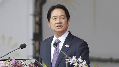 FILE PHOTO: Taiwan’s president Lai Ching-te.