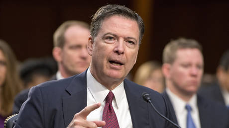 FILE PHOTO: Former FBI Director James Comey.