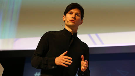 FILE PHOTO: Telegram founder Pavel Durov.