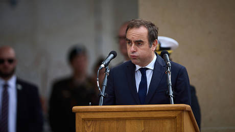 French Prime Minister Sebastien Lecornu.
