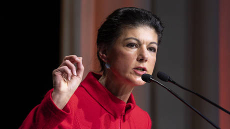 BSW Chairwoman Sahra Wagenknecht.