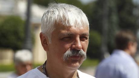 FILE PHOTO: Brotherhood party leader Dmitry Korchinsky in 2020.