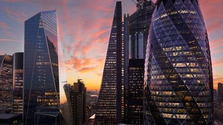 FILE PHOTO. London financial district.