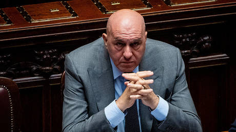 Italian Minister of Defense Guido Crosetto.