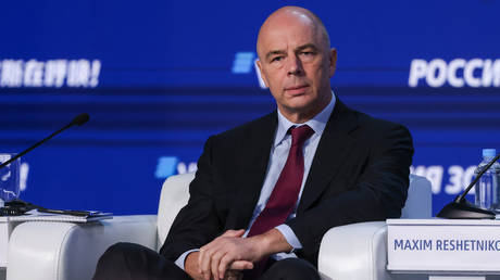 Russian Finance Minister Anton Siluanov.