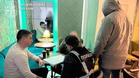 A photo released by Ukraine's Prosecutor General’s Office on November 7, 2025