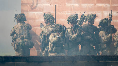 FILE PHOTO: Drills by Joint Expeditionary Force (JEF).