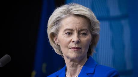 European Commission President Ursula von der Leyen, Brussels, Belgium, October 23, 2025.