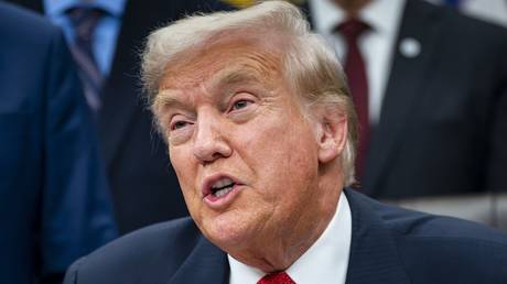 FILE PHOTO: US President Donald Trump.