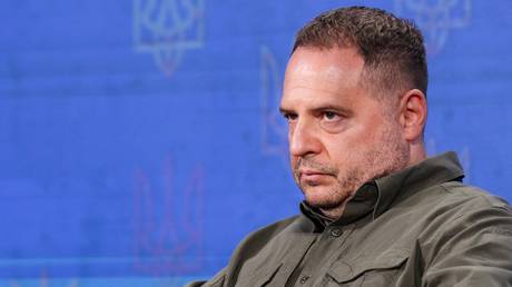 Vladimir Zelensky’s aide, Andrey Yermak, Kiev, Ukraine, August 27, 2024.