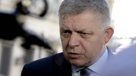 Prime Minister of Slovakia Robert Fico.