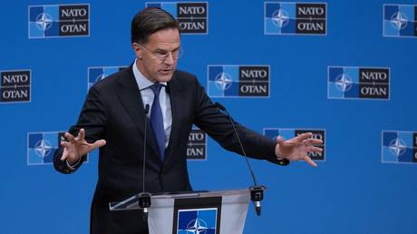 NATO Secretary General Mark Rutte, Brussels, Belgium, December 3, 2025.