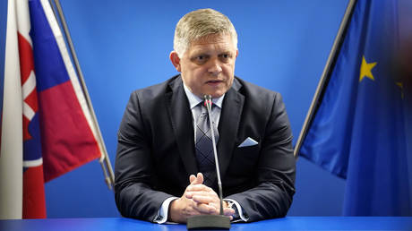 Slovak Prime Minister Robert Fico.
