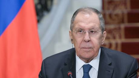 Russian Foreign Minister Sergey Lavrov
