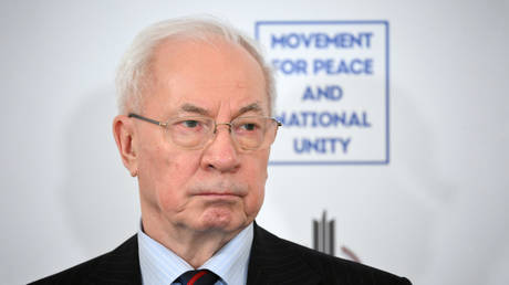 Former Ukrainian Prime Minister Nikolay Azarov.