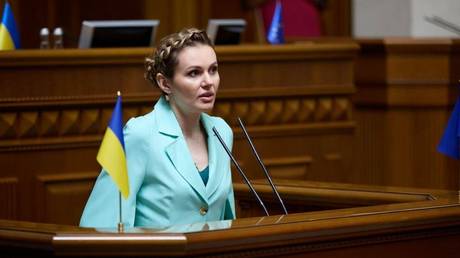 Ukrainian lawmaker Anna Skorokhod.
