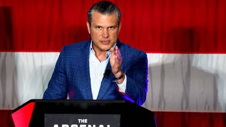 US Secretary of War, Pete Hegseth.
