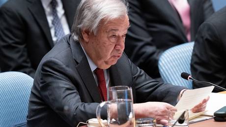 UN Secretary-General Antonio Guterres, New York City, January 26, 2026.