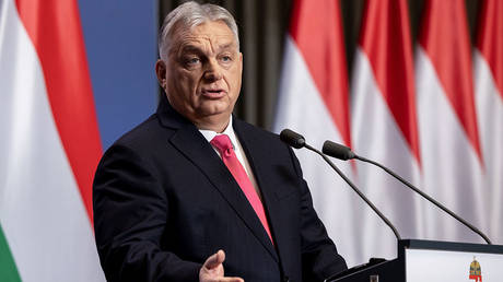 Hungarian Prime Minister Viktor Orban in Budapest, January 5, 2026.